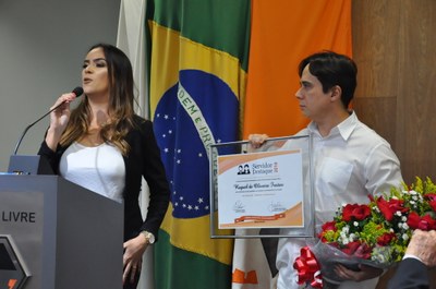 Ver. Dr. Delano  -Raquel de Oliveira Freitas -Comenda Servidor Destaque 2018 / 03-05-2018 
