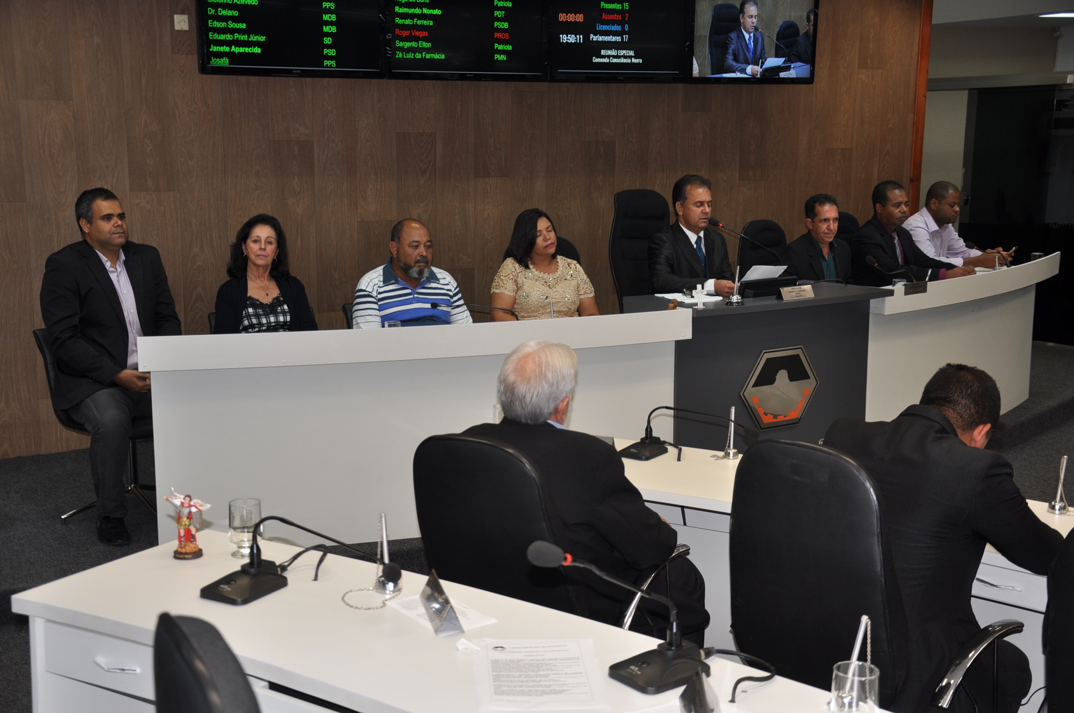 Mesa de Honra - Consciência Negra CM 20-11-2018