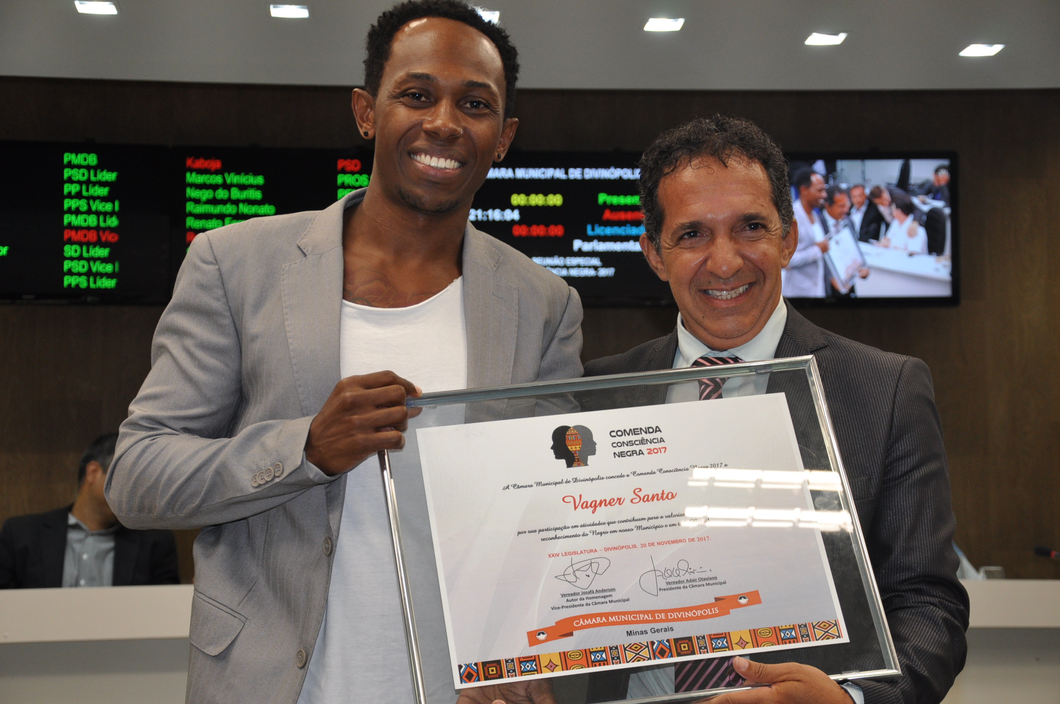 Ver. Josafá Anderson - Vagner Santos Homenagem Conciência Negra 20-11-2017