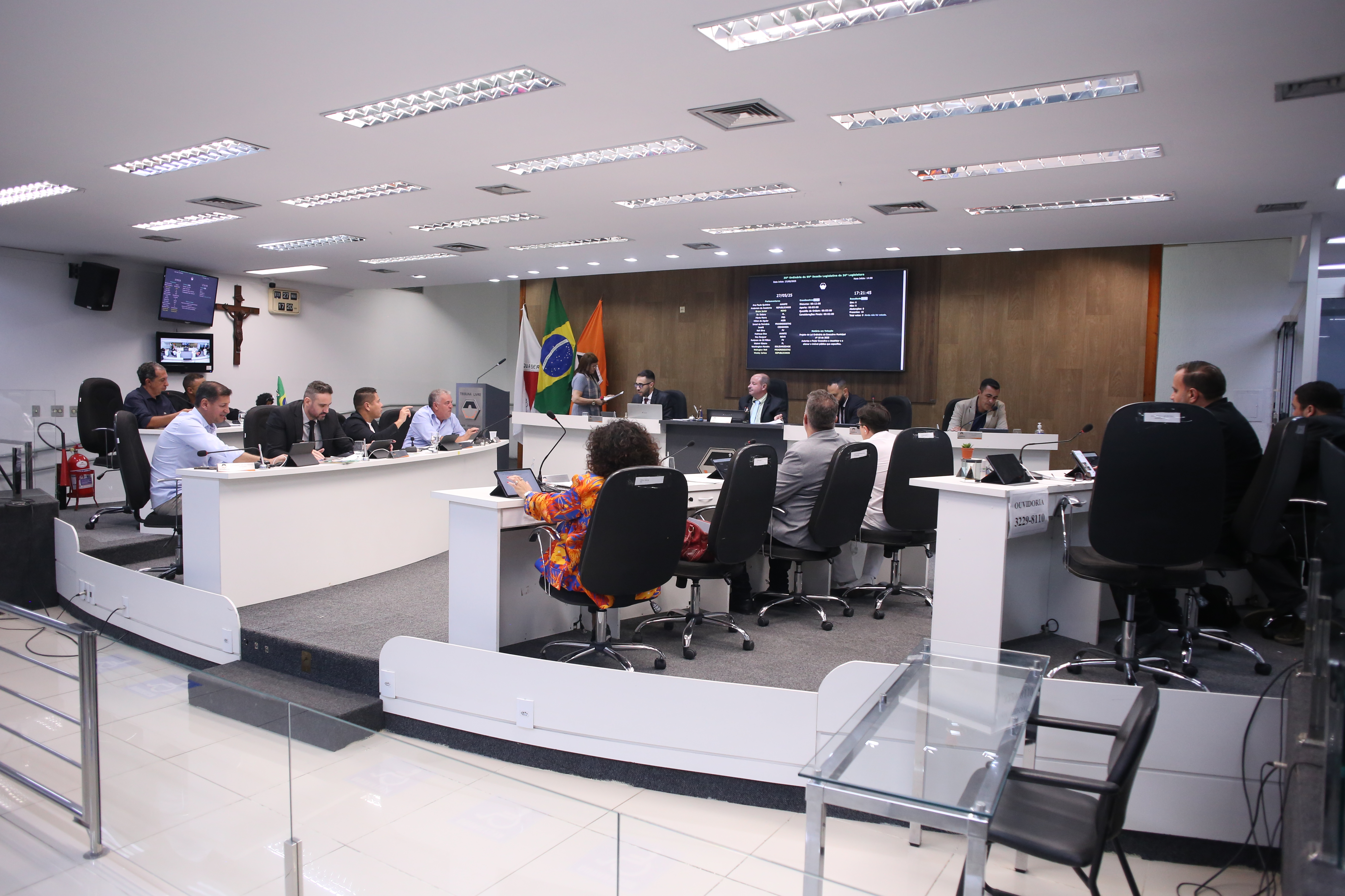 30ª Reunião Ordinária da Câmara aprovou três Projetos de Lei