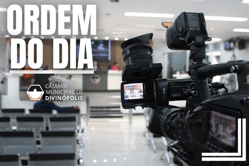 65ª Reunião Ordinária conta com três projetos de lei