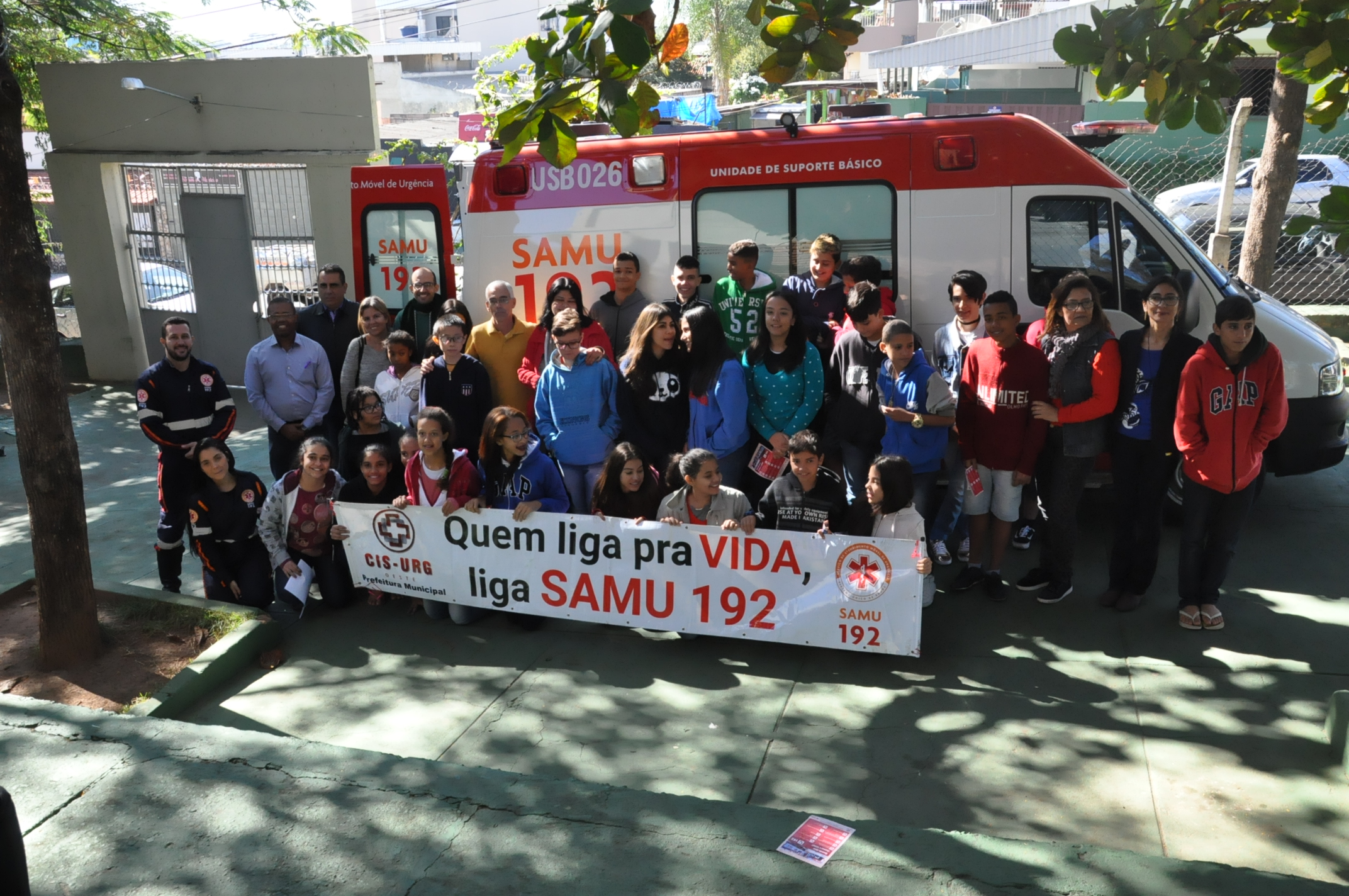 Atividades “Por um Samu sem Trote” continuam