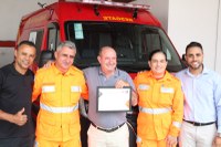 Câmara é homenageada pelo Corpo de Bombeiros