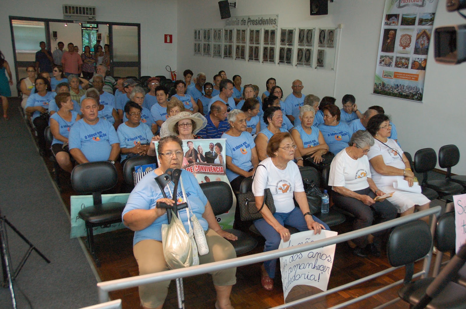 Câmara participa das comemorações do Dia Municipal do Idoso