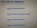 Canal "Fale com seu Vereador" já está disponível