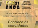 Programação do curso sobre  Estatuto da Criança e do Adolescente