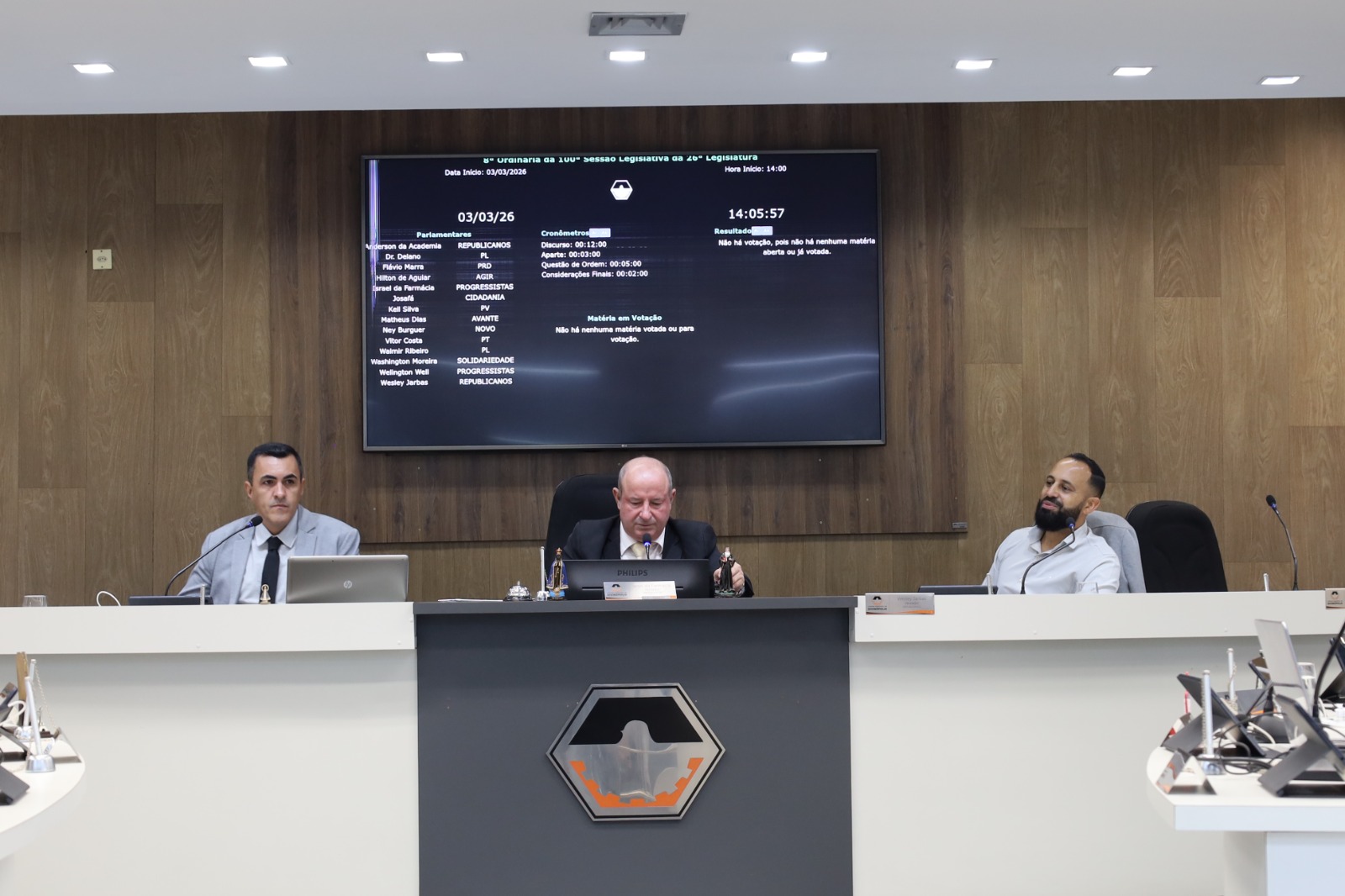 Dois projetos foram aprovados na 8ª Reunião Ordinária