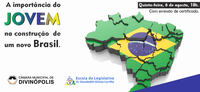Escola promove "live" sobre "A importância do jovem na construção de um novo Brasil" 