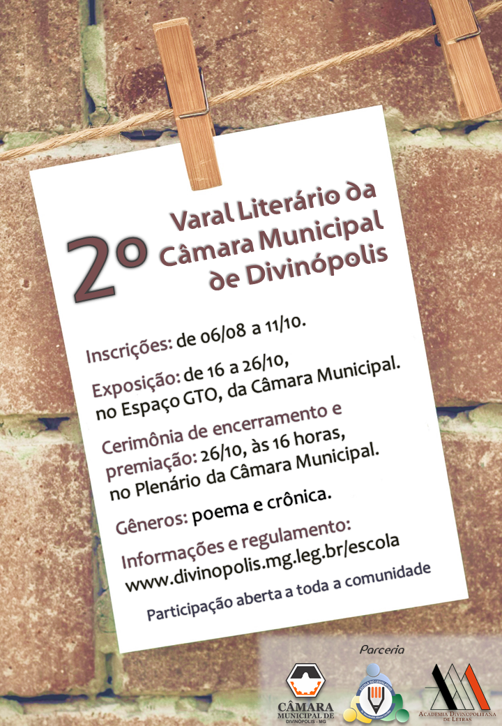 Escola do Legislativo realiza II Varal Literário