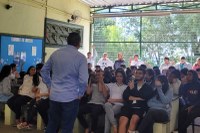 Escola do Legislativo realiza palestra na E.E.São Francisco de Paula