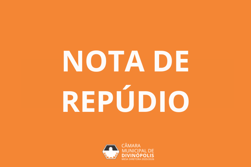 Nota de repúdio