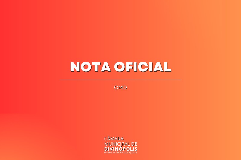 Nota Oficial 