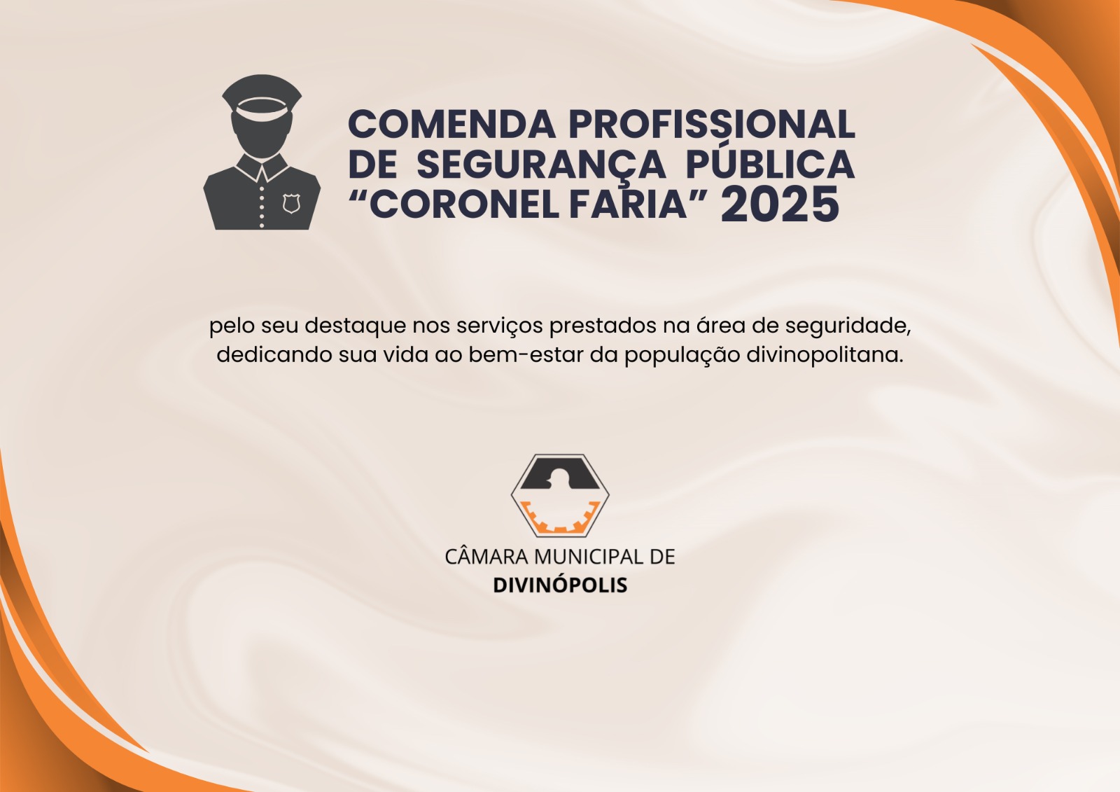 Profissionais da Segurança Pública serão homenageados dia 22 de abril