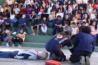 Projeto "SAMU Sem Trote" retorna às escolas para conscientizar sobre a importância do serviço de urgência 