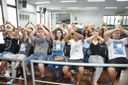 Quinta oficina do Parlamento Jovem aborda: “Direita x Esquerda” Quinta oficina do Parlamento Jovem aborda: “Direita x Esquerda”