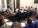Reunião com Secretário Municipal de Saúde Reunião com Secretário Municipal de Saúde
