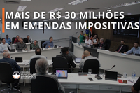 Vereadores indicam mais de R$ 30 milhões em emendas impositivas