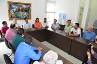 Vereadores recebem visita do Prefeito Galileu Machado
