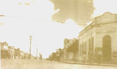 Esquina da Av. 1º de Junho c/ Rua Goiás - 1958