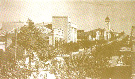 Pequeno trecho da Rua São Paulo - 1950 